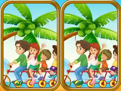 Jeu Summer Beach Differences en ligne