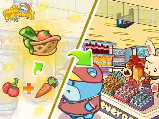 Jeu Hippo Supermarket en ligne