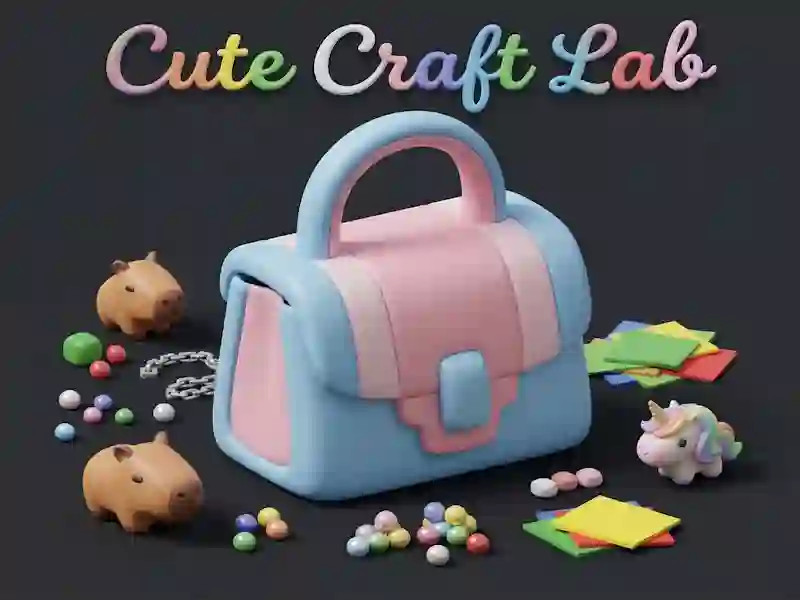 Jeu Cute Craft Lab en ligne