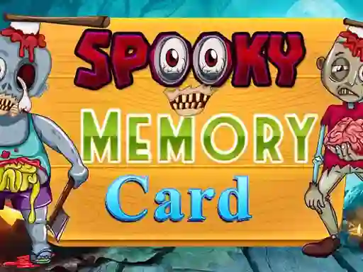 Jeu Spooky Memory Card en ligne