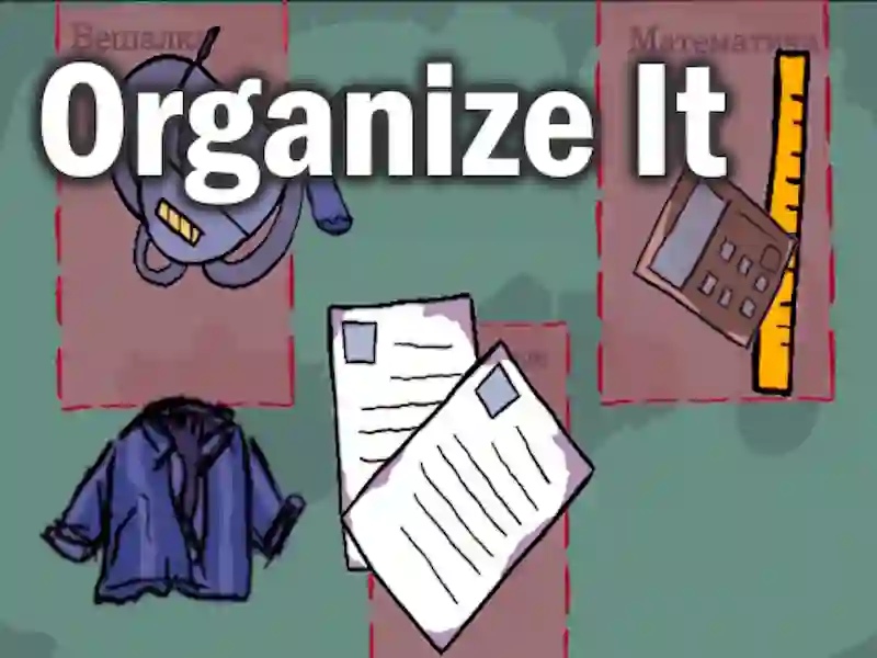 Jeu Organize It en ligne
