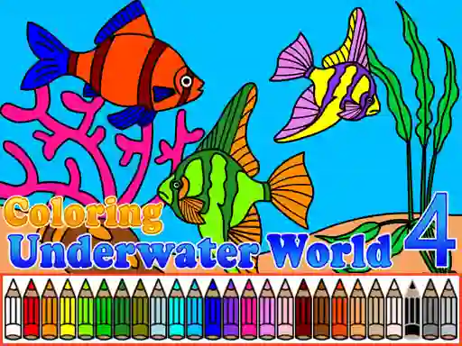 Jeu Coloring Underwater World 4 en ligne