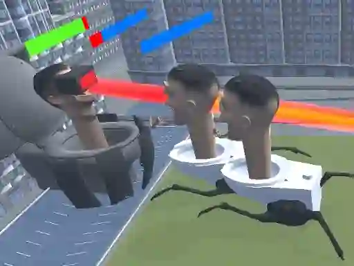 Jeu Merge Toilet Skib Fight en ligne