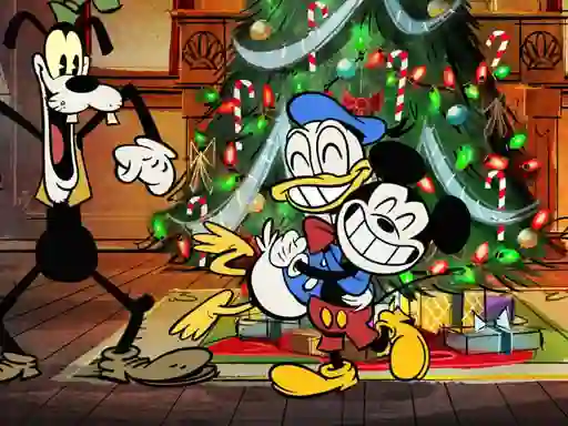 Jeu Preparing Mickey For Christmas Match 3 en ligne