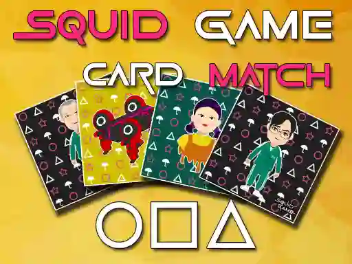 Jeu Squid Game Memory Card Match en ligne