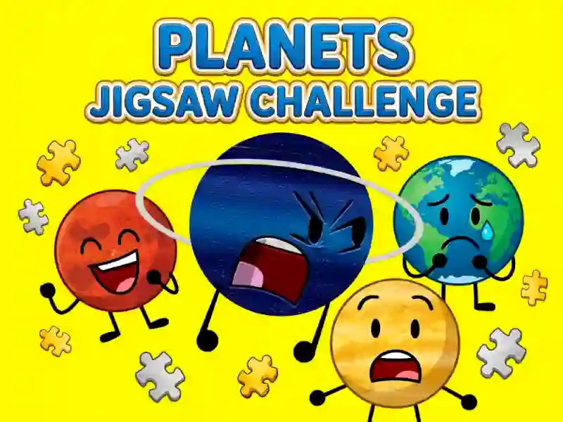 Jeu Planets Jigsaw Challenge en ligne