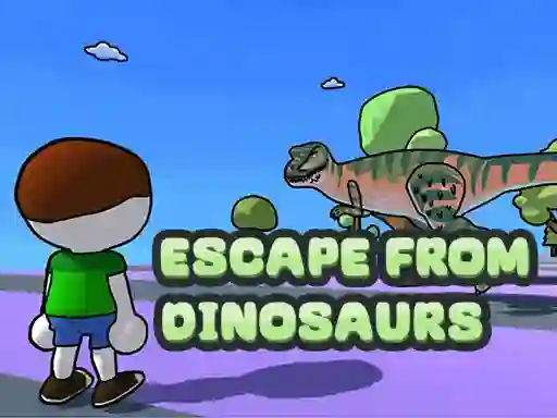 Jeu Escape From Dinosaurs en ligne