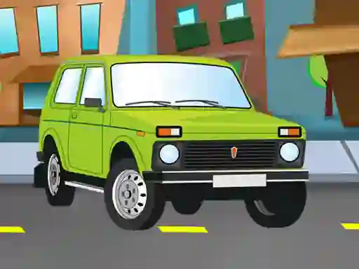 Jeu Russian Cars Differences en ligne