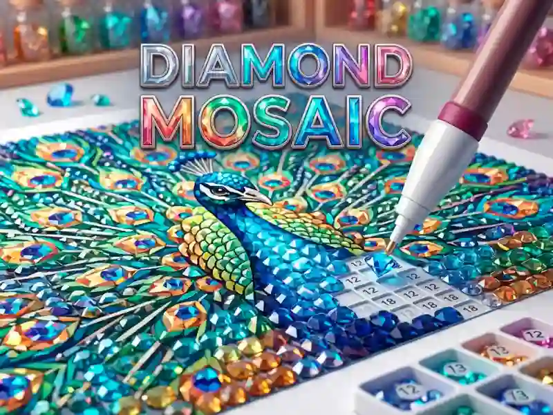 Jeu Diamond Mosaic en ligne