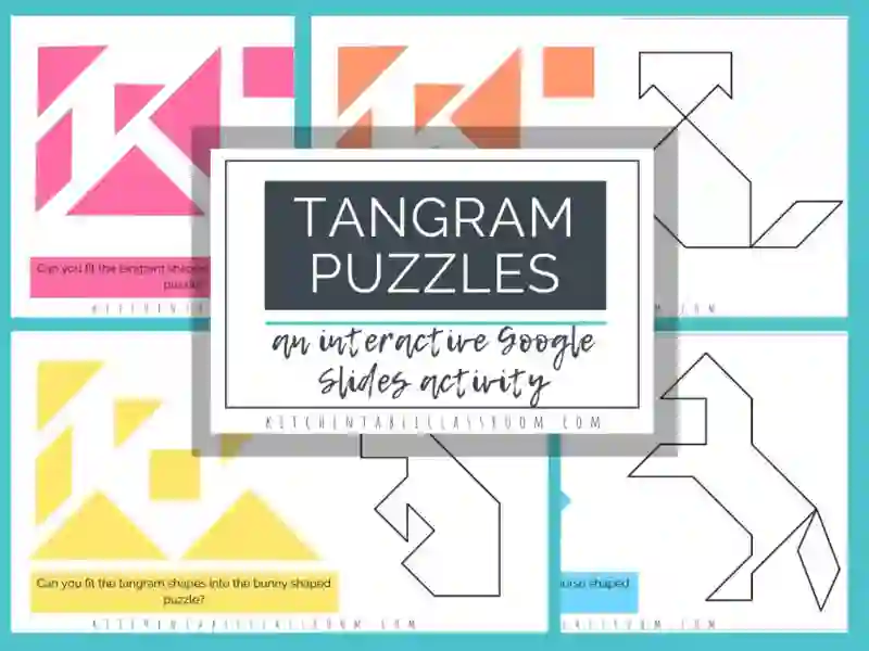 Jeu Tangrams en ligne