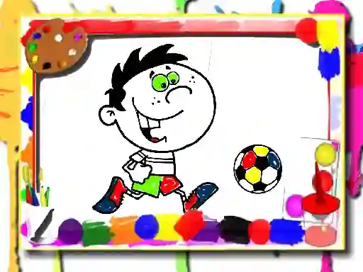 Jeu Football Coloring Time en ligne
