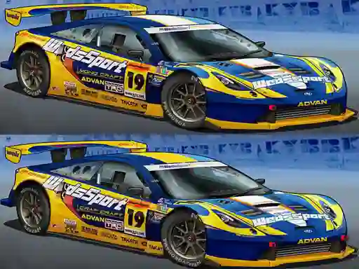 Jeu Spot Differences: Race Car en ligne