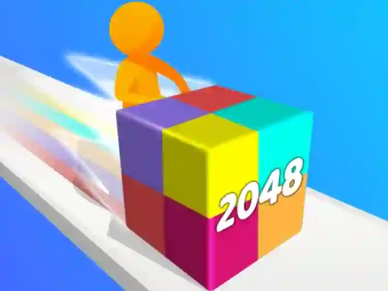 Jeu Geometry Stack 2048 Run en ligne