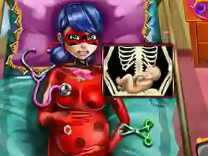 Jeu Pregnant Dotted Girl Emergency en ligne