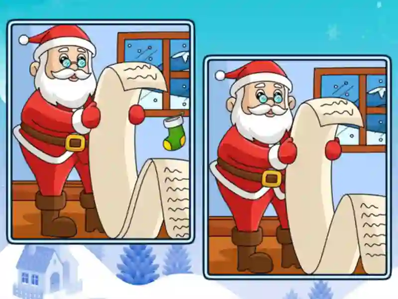 Jeu Christmas Spot the Difference en ligne