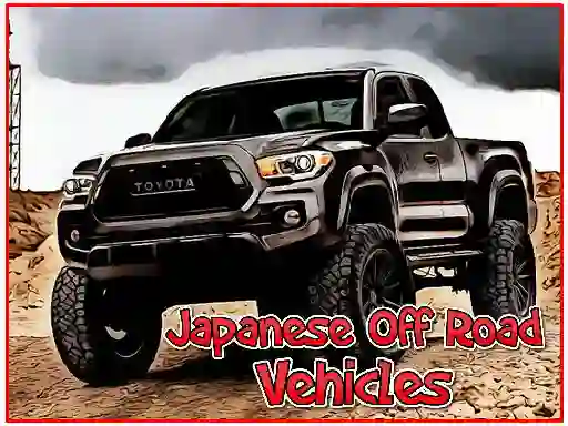 Jeu Japanese Off Road Vehicles en ligne