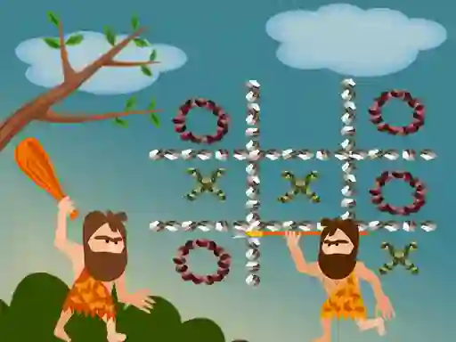 Jeu Tic Tac Toe Stone Age en ligne