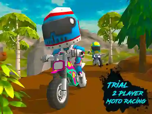 Jeu Trial 2 Player Moto Racing en ligne