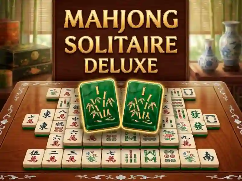 Jeu Mahjong Solitaire Deluxe en ligne