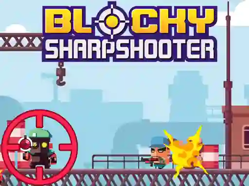 Jeu Blocky Sharpshooter en ligne