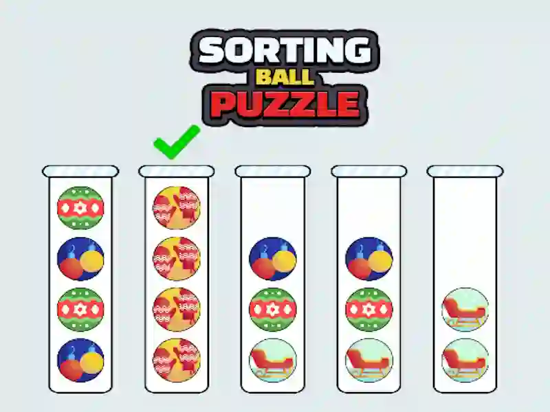 Jeu Sorting Ball Puzzle en ligne