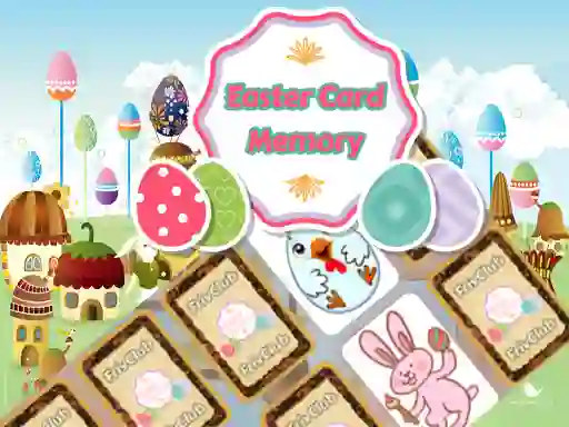 Jeu Easter Card Memory en ligne