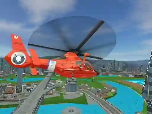 Jeu 911 Rescue Helicopter Simulation 2020 en ligne