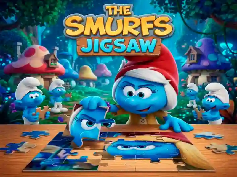 Jeu The Smurfs Jigsaw en ligne