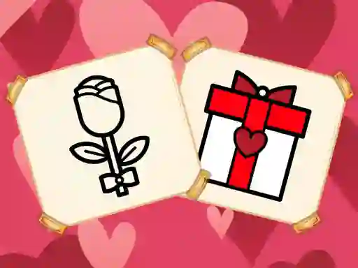Jeu Valentine Present Coloring en ligne
