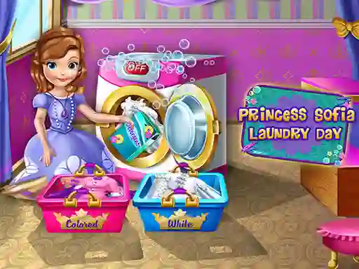 Jeu Young Princess Laundry Day en ligne