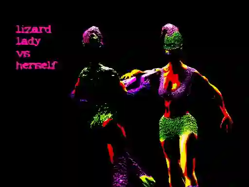 Jeu Lizard Lady vs Herself en ligne
