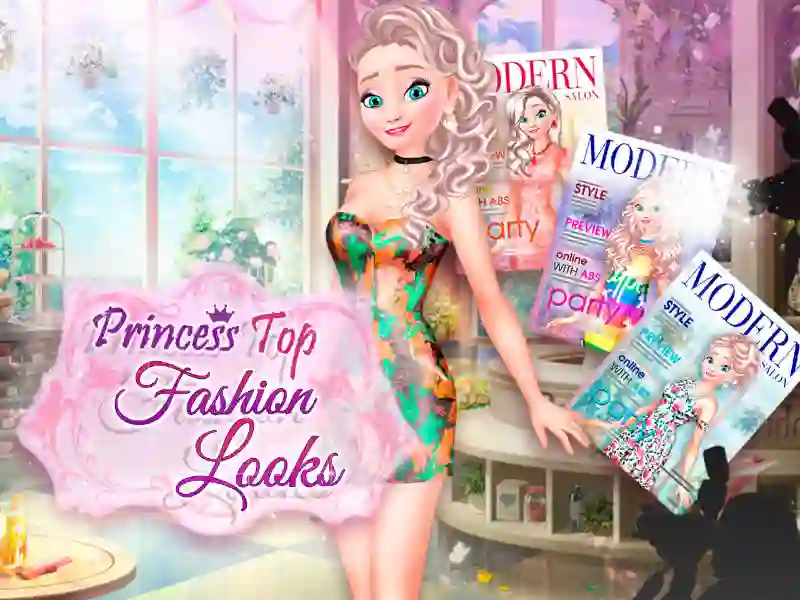 Jeu Princess Top Fashion Looks en ligne