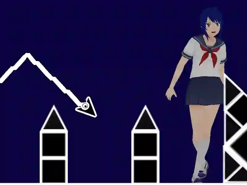 Jeu Space Geometry Dash Waves en ligne