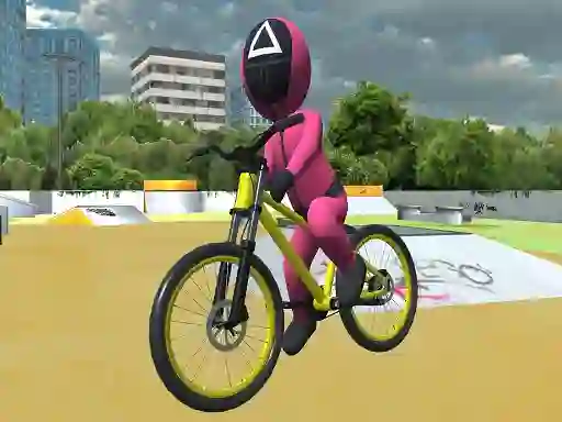Jeu Squid Gamer BMX Freestyle en ligne