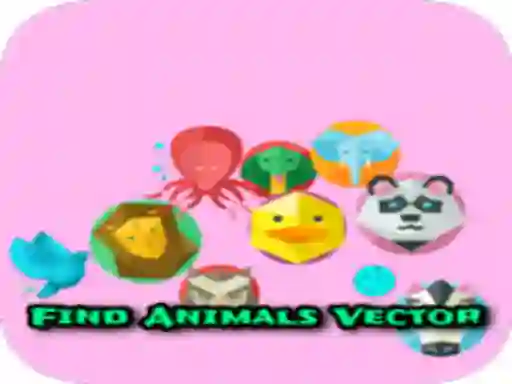 Jeu Find Animals Vector en ligne