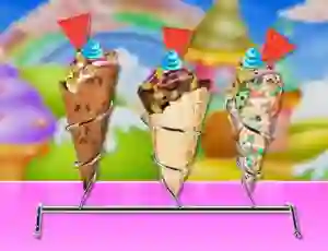 Jeu Homemade Ice Cream Cooking en ligne