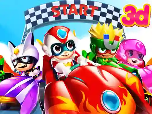 Jeu Cartoon Racing 3D en ligne