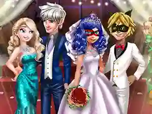 Jeu Ladybug Wedding Royal Guests en ligne