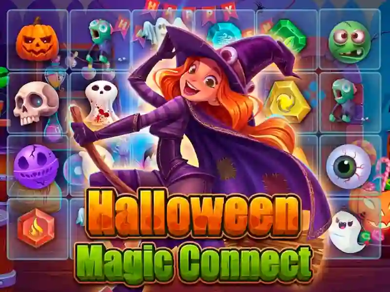 Jeu Halloween Magic Connect en ligne