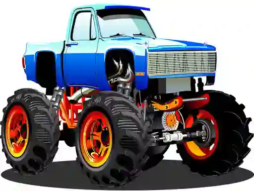 Jeu Monster Truck Puzzle en ligne
