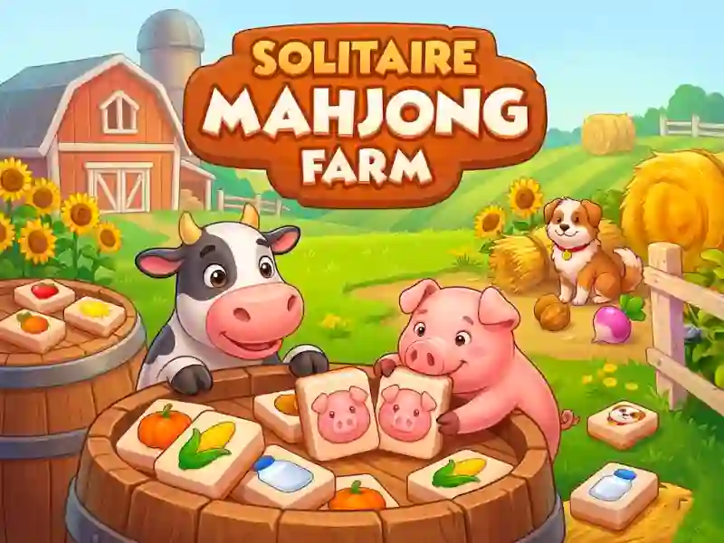 Jeu Solitaire Mahjong Farm en ligne
