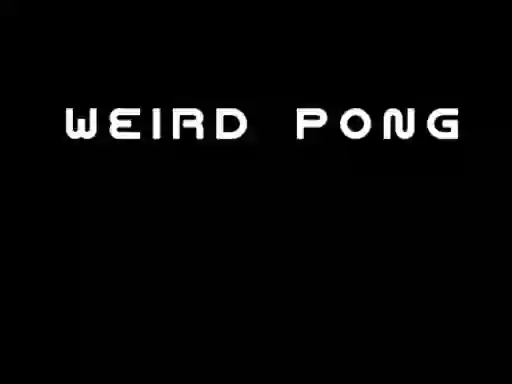 Jeu Weird Pong en ligne