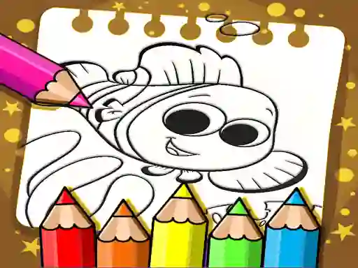 Jeu Finding Nemo Color Book en ligne