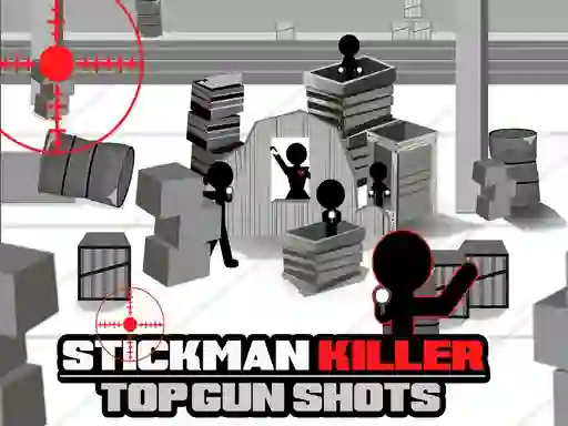 Jeu Stickman Killer Top gun Shots en ligne