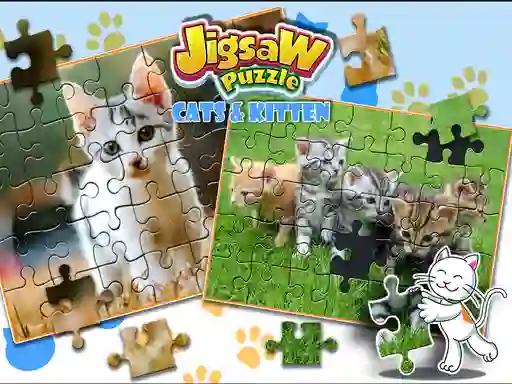 Jeu Jigsaw Puzzle Cats & Kitten en ligne