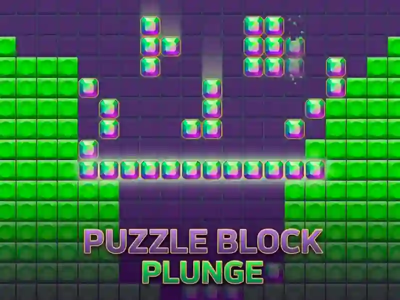 Jeu Puzzle Block Plunge en ligne