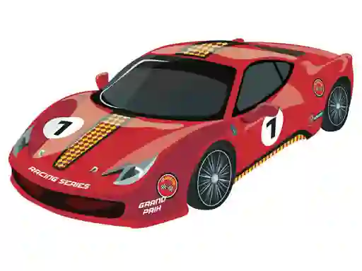 Jeu Sport Cars Coloring en ligne