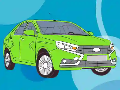 Jeu Russian Cars Coloring Book en ligne