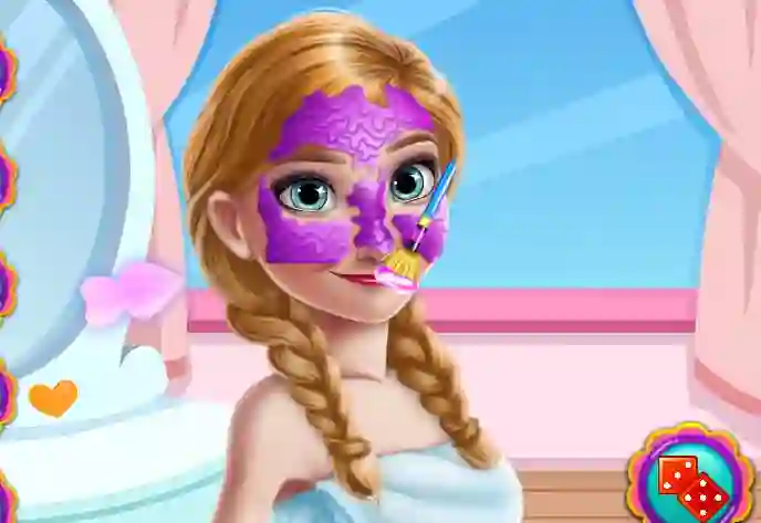 Jeu Ice Princess Fruity Skin Care en ligne