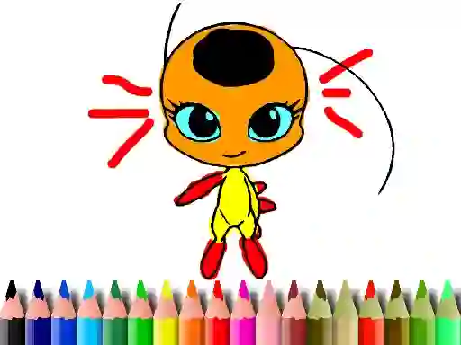 Jeu Back To School: Dotted Girl Coloring en ligne
